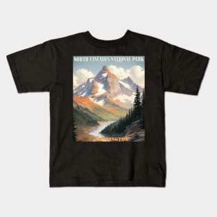 North Cascades National Park Kids T-Shirt